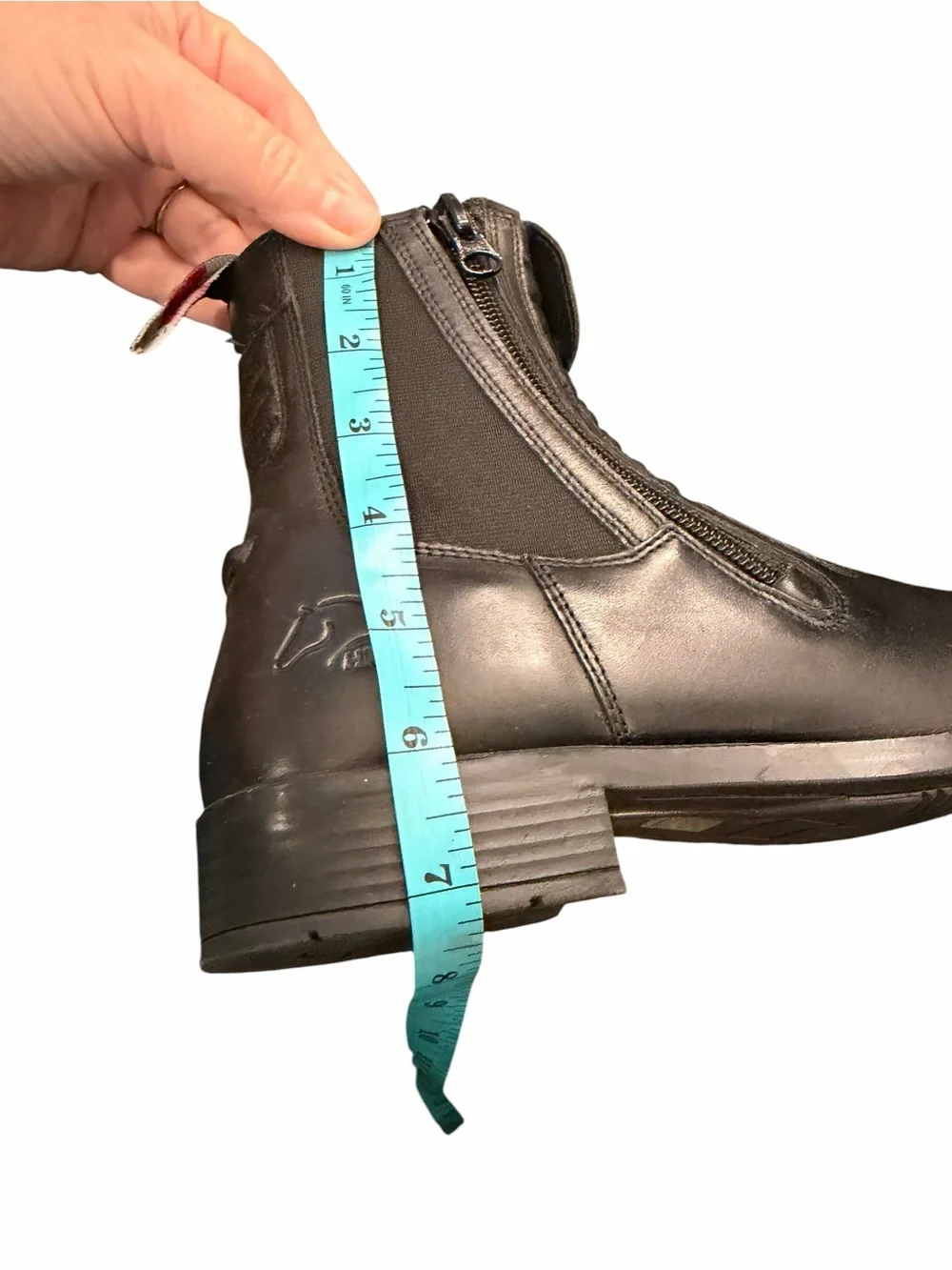 HKM Jodhpur Riding Boots NEW Killarney London Size 38 US 7.5 Equestrian Zip Up